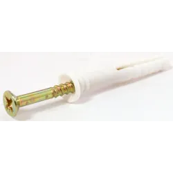 Eureka Nail-in White Rimmed 6x45mm Quantity:15