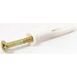 Eureka Nail-in White Rimmed 6x55mm Quantity:15