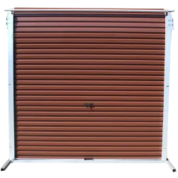 Door Garage Wispeco Brown 2.55X2.1m 400m