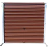 Door Garage Wispeco Brown 2.55X2.1m 400m