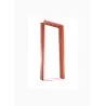 Doorframe Steel Left hand Medium Duty double rebated Fixed 115X813X2032mm,  - Cashbuild