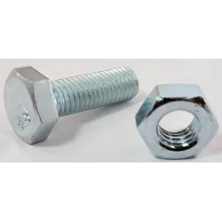 Eureka Set Screw & Nut Galvanised 10x30mm Quantity:8