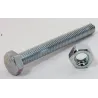 Eureka Set Screw & Nut Galvanised 6x50mm Quantity:6