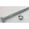 Eureka Set Screw & Nut Galvanised 6x75mm Quantity:4
