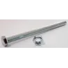 Eureka Set Screw & Nut Galvanised 8x125mm Quantity:8