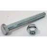Eureka Set Screw & Nut Galvanised 8x70mm Quantity:6
