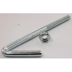 Eureka Hook Bolt & Nut Zinc Plated 6x90mm Quantity:15