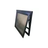 Window Frame Aluminium PT66 Obscure 590X590mm Charcoal