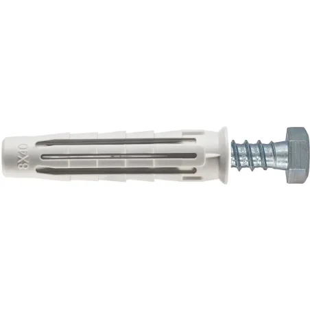 Dual Power  Nylon Plug Combo 14mm Quantity:4, Ruwag - Cashbuild