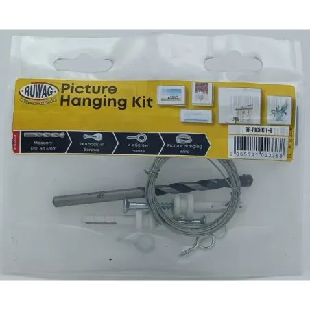 Picture Hanging Kit Quantity:8, Ruwag - Cashbuild