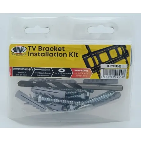 Flat Screen TV Kit Heavy Duty Quantity:25, Ruwag - Cashbuild