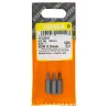 Eureka Square Drive Bit 3-7mm Screws 25mm Quantity:3