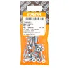 Machine Screw & Nut Counter Sunk 4X16mm Quantity:20