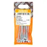 Eureka Machine Screw & Nut 4x60mm Quantity:10