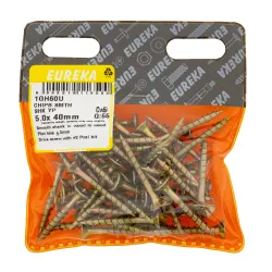 Eureka Chipboard Screw 5.0x40mm Quantity:55