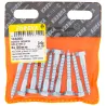 Eureka Coach Screw Galvanised Mild Steel 8x50mm Quantity:10