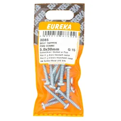Eureka Self-tapper Pan Combi 50x30mm Quantity:15