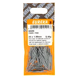 Eureka Panel Pins 25x150mm Quantity:40g
