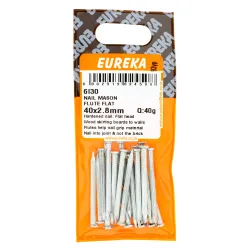 Eureka Nail Masonry Fluted Flat Head 40x28mm Quantity:40g