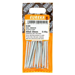 Eureka Nail Masonry Fluted Flat Head 50x28mm Quantity:40g