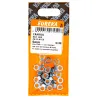 Nut Hex Zink Plated 5mm Quantity:30