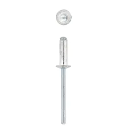 EUREKA BLIND RIVET OPEN 4X12mm ALUMINIUM Quantity:20 - Cashbuild