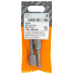 Eureka Magnetic Nut Setter 10x48mm Quantity:2, EUREKA - Cashbuild