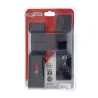 EUREKA LUX FURN MAGNIFIC EURO PROFILE CYLINDER 8 MATT BLACK - Cashbuild