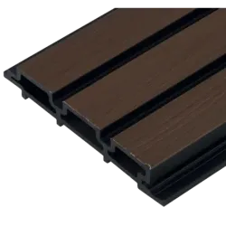 Acacia Exterior WPC 3D Slat Wall Cladding 2900mm x 169mm x 28mm - Cashbuild