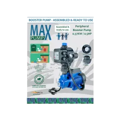 Max Peripheral Pump Booster Set 0.75 Kw,  - Cashbuild