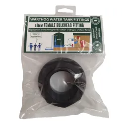 Warthog Bulkhead Fitting 40mm Female