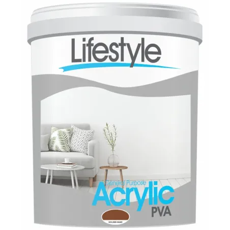 Excelsior Lifestyle Paint Pva 20L Golden Sand - Cashbuild