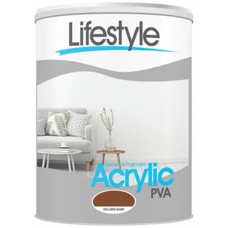 Excelsior Lifestyle Paint Pva 5L Gold San - Cashbuild