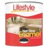 Excelsior Lifestyle Paint Gloss Enamel 1L Black - Cashbuild