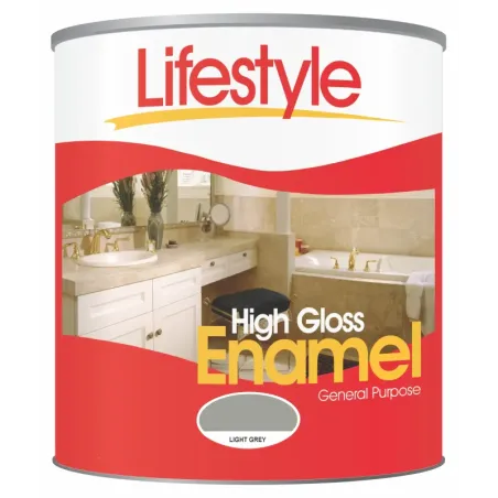 Excelsior Lifestyle Paint Gloss Enamel 1L Light Grey - Cashbuild