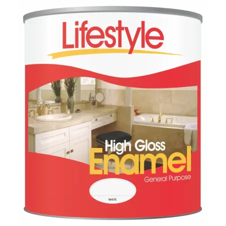 Excelsior Lifestyle Paint Gloss Enamel 1L White - Cashbuild