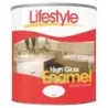 Excelsior Lifestyle Paint Gloss Enamel 1L White - Cashbuild