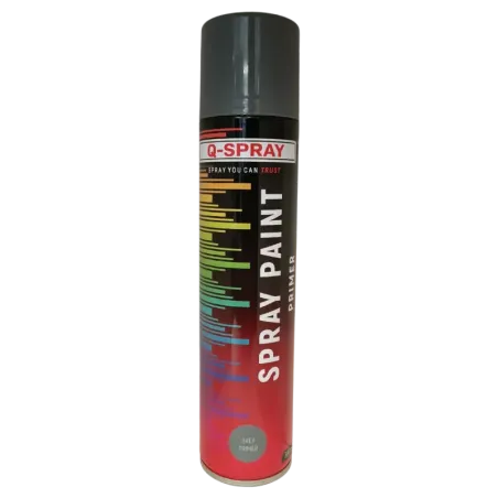 Q-Spray Paint Grey Primer 300ml, Q-Spray - Cashbuild