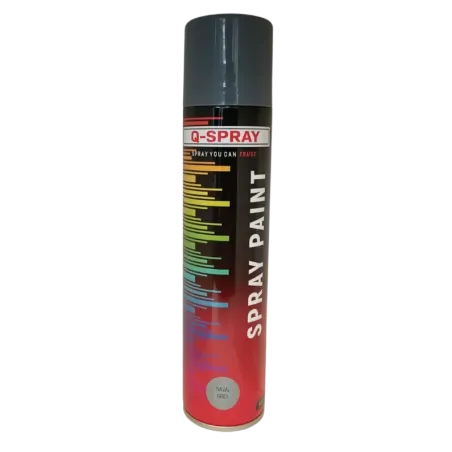 Q-Spray Paint Naval Grey 300ml, Q-Spray - Cashbuild