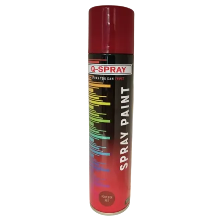 Q-Spray Paint Post Office Red 300ml, Q-Spray - Cashbuild