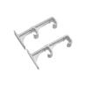Curtain Track Plastic Double Brackets Quantity:2