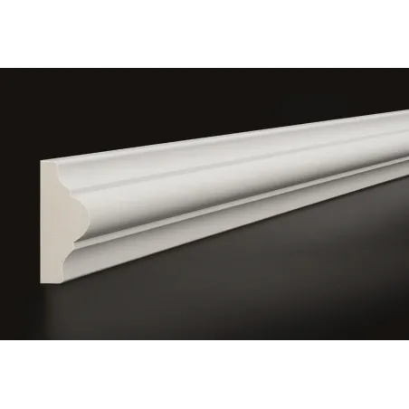 Dado Rail 81-W 40X2400X18mm White