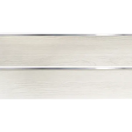 PVC Ceiling 250X3600X7mm Silver wash Groove
