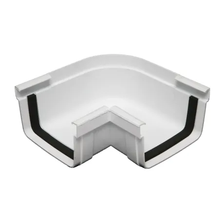 Gutter PVC Square External Angle
