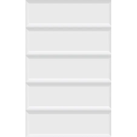 Wall Tile Subway 250x400 2.52m2 White