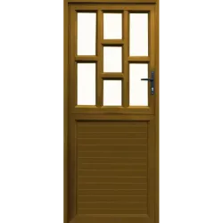 Door Aluminium Hinge Brick Glass Full Char - Cashbuild