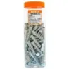 EUREKA COACH SCREW AND PLUG 8x60mm P10 Quantity:40 - Cashbuild