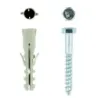 EUREKA COACH SCREW AND PLUG 8x60mm P10 Quantity:40 - Cashbuild