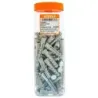 EUREKA COACH SCREW AND PLUG 8x60mm P10 Quantity:40 - Cashbuild