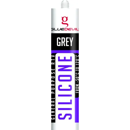 Gluedevil Silicone Gd7 260ml Grey - Cashbuild